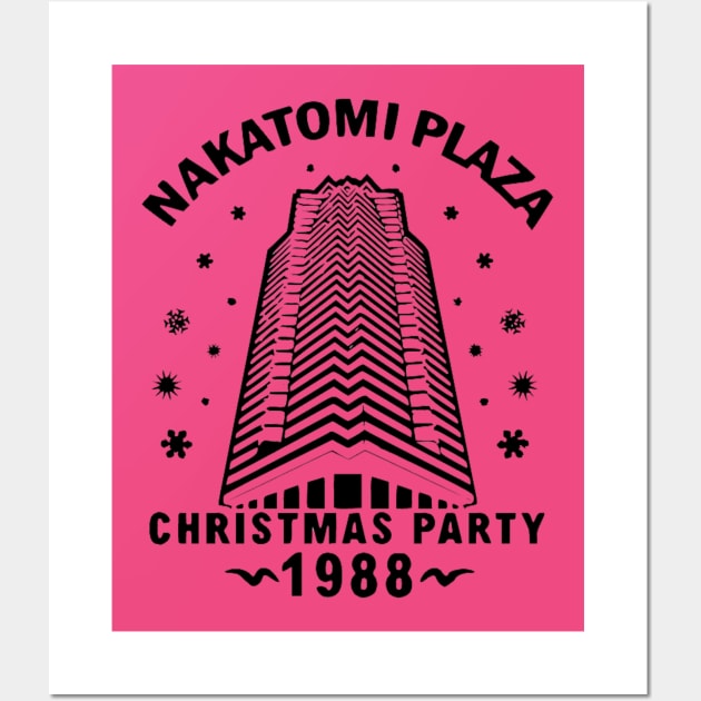 Nakatomi Plaza Christmas Party 1988 Wall Art by Beban Idup